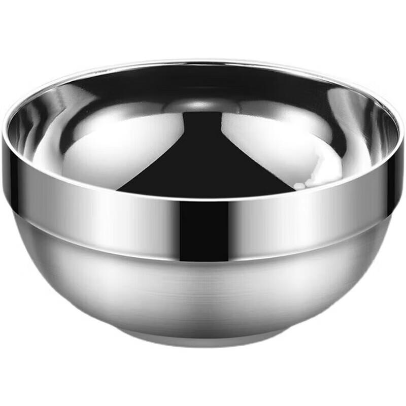 Huihuang 304 Stainless Steel Double-Layer Insulated Soup Bowls