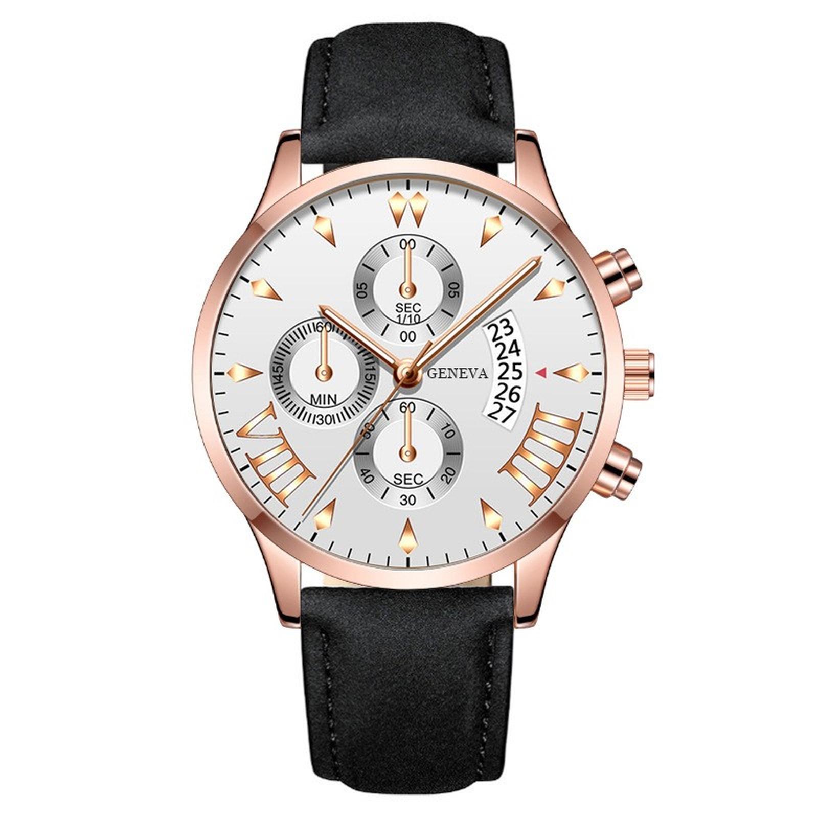 

Men s Waterproof Luminous Running Alarm Clock Watch One Size