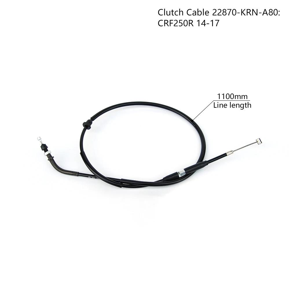 For HONDA Lengthened Clutch Cable Carburetor Throttle Line Accelerator Control Wire CRF250R CRF250RX CRF450R CRF450RX Motorcycle