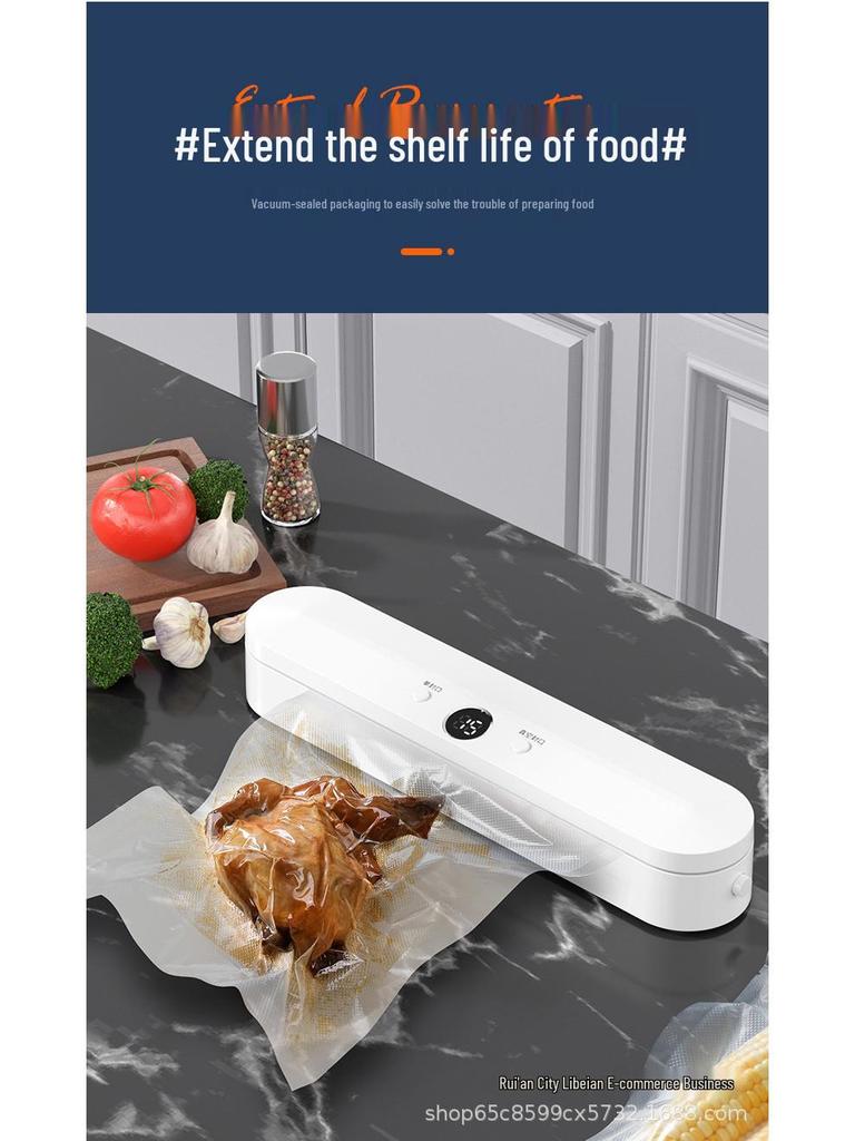 Portable Automatic Vacuum Sealer for Food Preservation