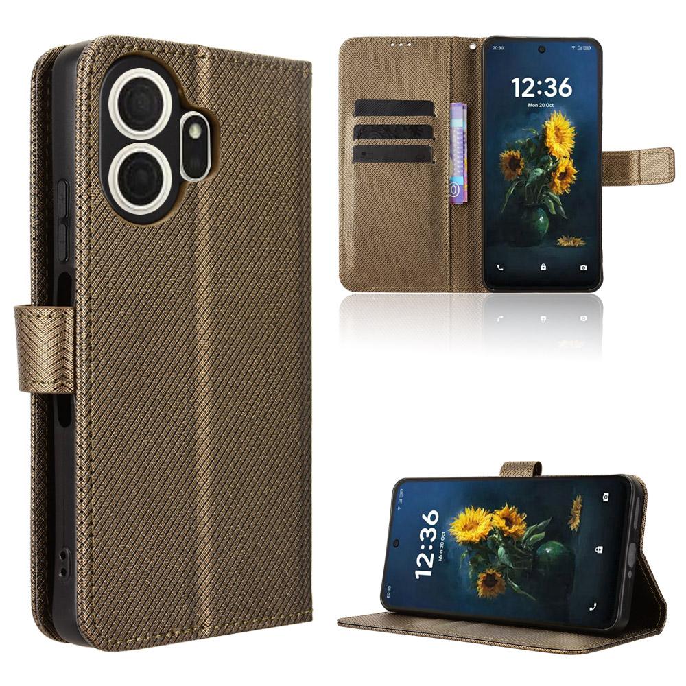 Flip Cover compatible for TCL NxtPaper 70 Pro PU Leather Phone Case Full-Body Protection with [RFID Blocking]