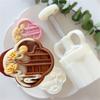 Ice Skin Pastries Mold Hand Pressed Mooncakes Mold Festival Bean Pastes Cake Molds Dessert ABS Moulds for Cooking Lover