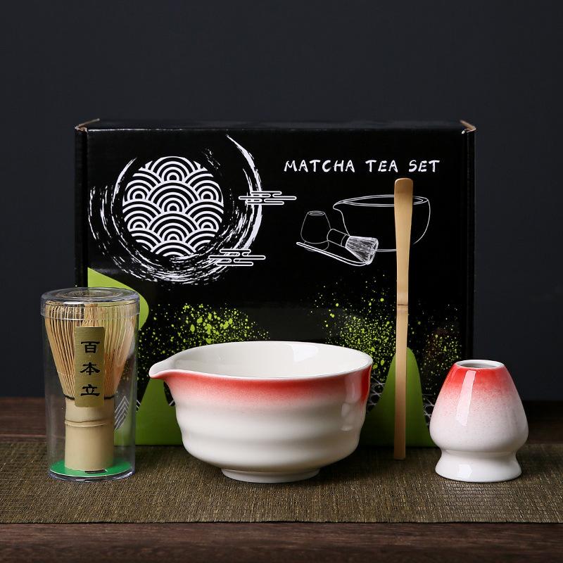 

Набор для приготовления японского матча из 4/7 предметов, бамбуковая кисточка для матча, изысканная чаша для матча, подарочная коробка с венчиком, роскошные чайные инструменты, отличные подарки