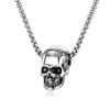 Europäische & Amerikanische Mode Totenkopf Herren Hip Hop Halskette - Halloween Anhänger