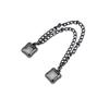 Multi-Function Shorten Trouser Clip Button Tassel Chain Cuff-link Leg Cuff Fixing Pin  Skirts