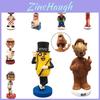 Kfc Boy And Peanuts Mr. Pvc Toy Figure Spring-headed Bobblehead For Home Or Office