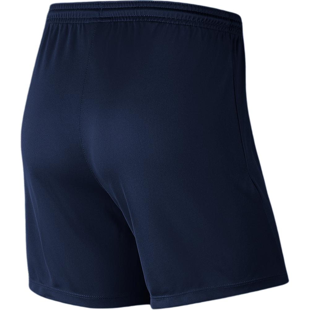 Nike Dri-FIT Solid Logo Print Athletic Shorts Women shorts Blue BV6860-410