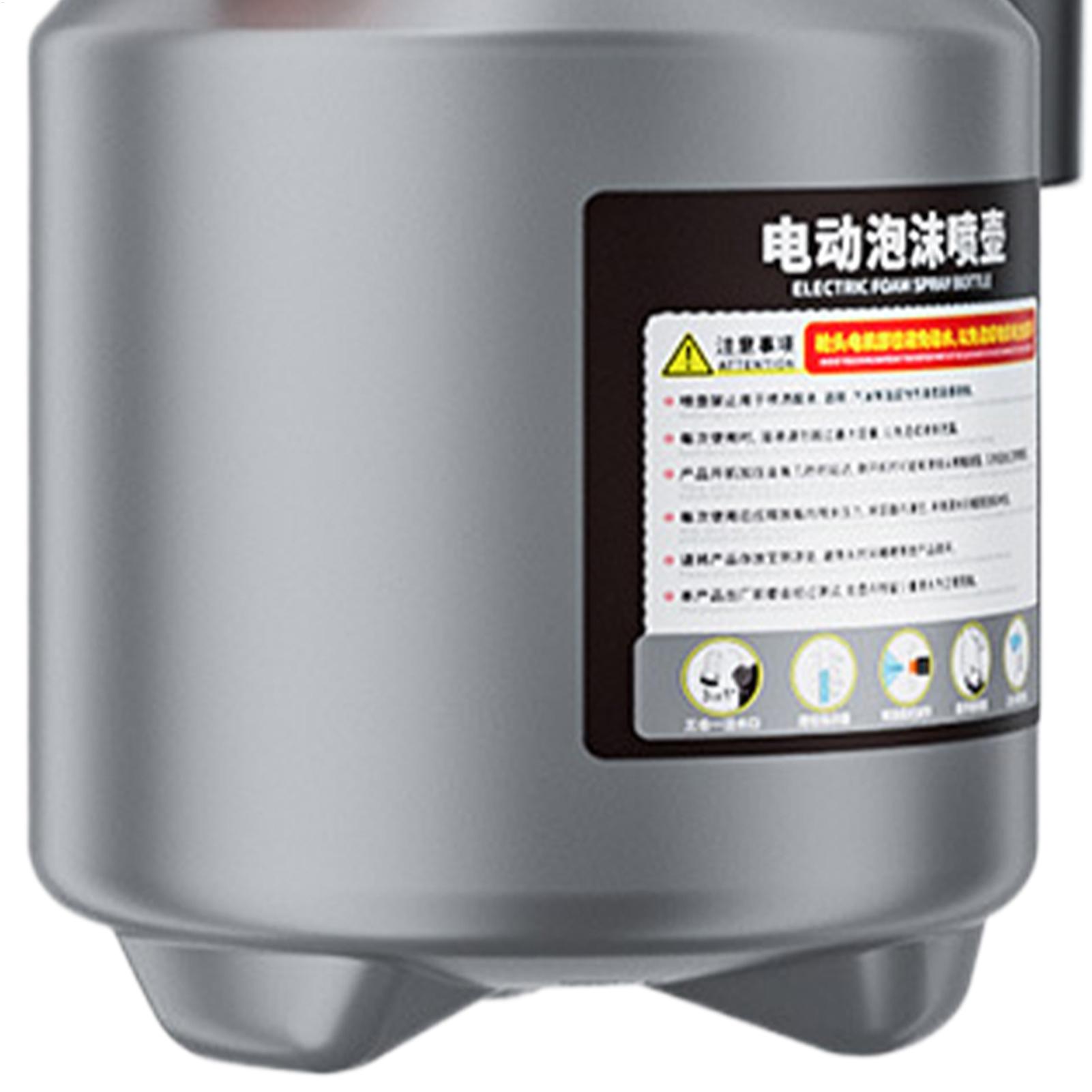 Battery Foam Sprayer 2L Portable Wide Coverage Cleaning Electric Foam Sprayer Car Wash For Auto Vehicle Home Kitchens Outdoor China Mainland