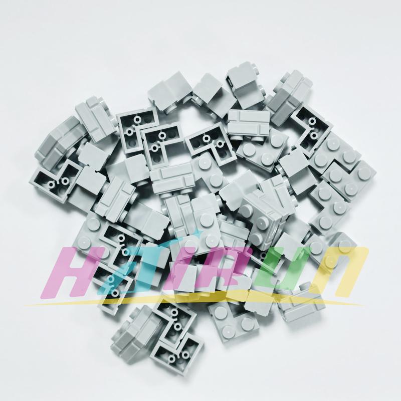 Non-Toxic 100Pcs Building Block Simulation City Moc Wall Brick Building Block Model Building Accessories Castle Construction Kids Toys