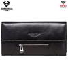 Humerpaul Women Wallet New Style Female Fashion Money Bags Cow Leather Card Holder Clutches Tri-fold Handy Purse High Capacity