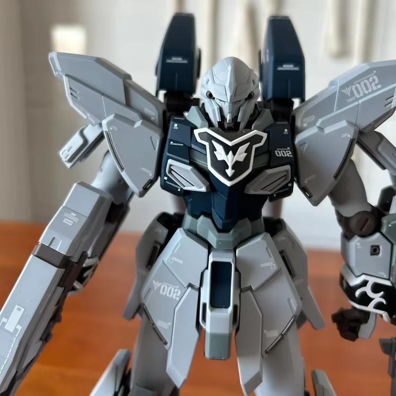 HG 1/144 Sinanju Stein NT Ver Mech Model Assembly Kits Action Figures Desktop Decoration Doll Boy Toy Surprise Gift Collectible