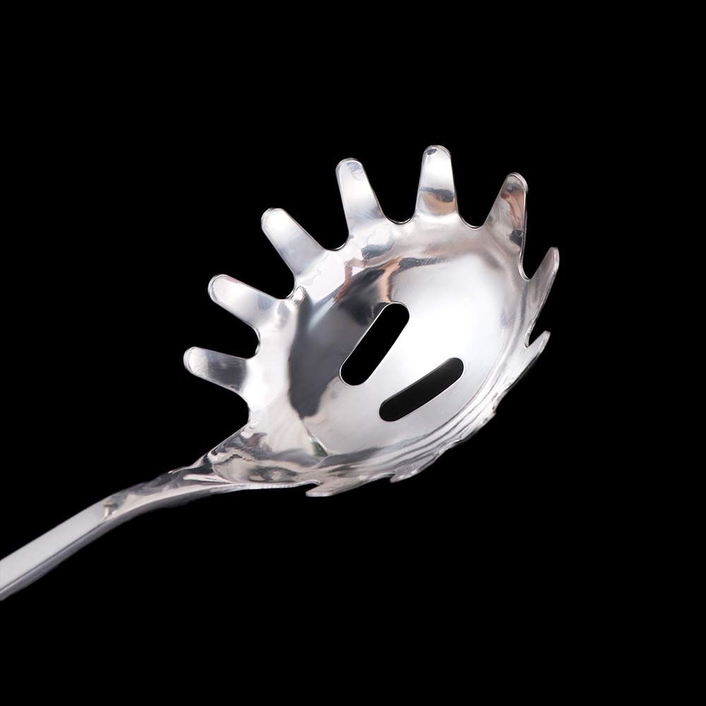 Skimmer Stainless Steel Pasta Scoop Long Handle Durable Noodle Strainer Multifunctional Convenient Vermicelli Spoon Kitchen