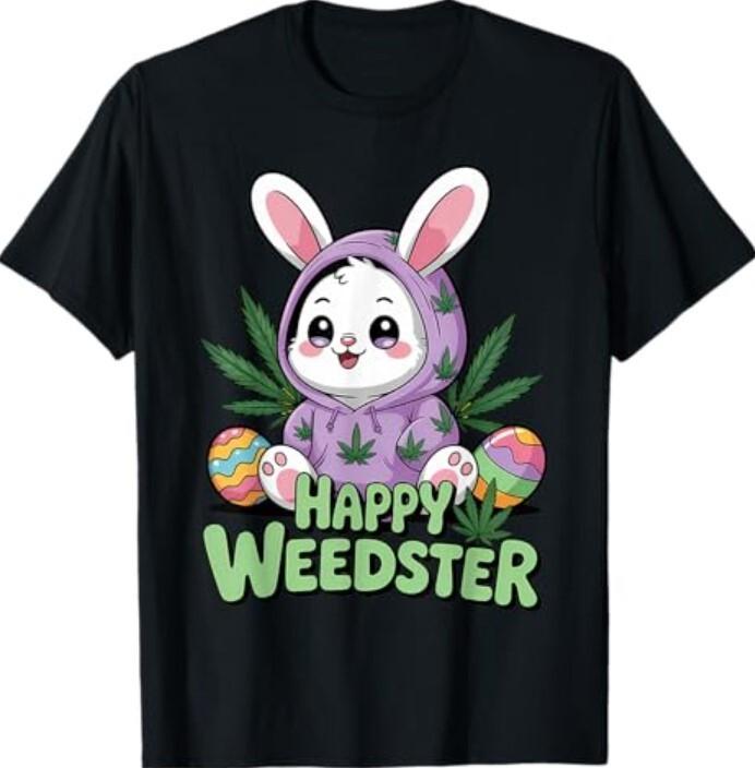 Funny Happy easter 420 T-Shirt Unisex T-Shirt M