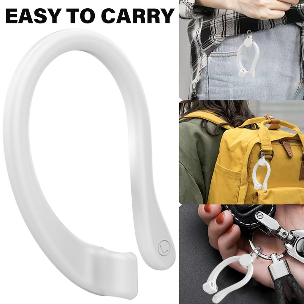 Secure Fit Silicone Ear Hooks for AirPods 1/2/3 Anti Slip Sport Accessories For Active Users