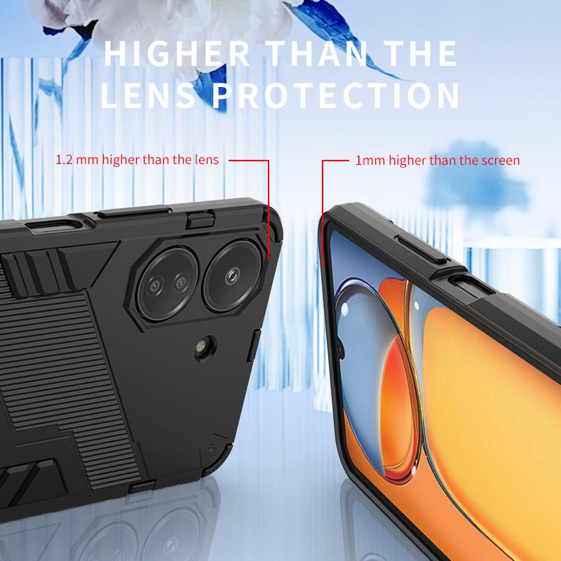 Pro Xiaomi Redmi 13C Case Anti Shock Magnetic Kickstand Shockproof Armor Phone Case Pro Xiomi Redmi 13C 13 C Redmi13C Zadní kryt