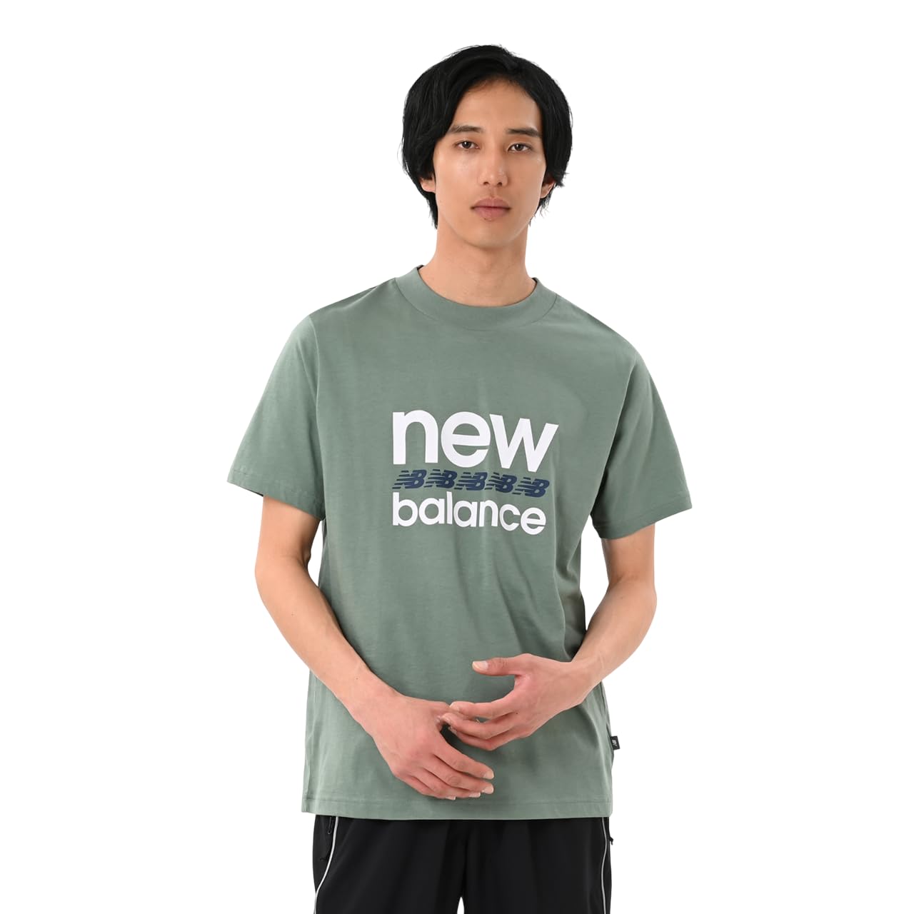 

Футболка с коротким рукавом DKJ [New Balance] со спортивной графикой MT51940 (МТ51940) Мужской (Темный можжевельник)