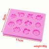 3D Sunflower Rose Flowers Shape Silicone Mold Cake Diy Decoration Chocolate Fondant Mould