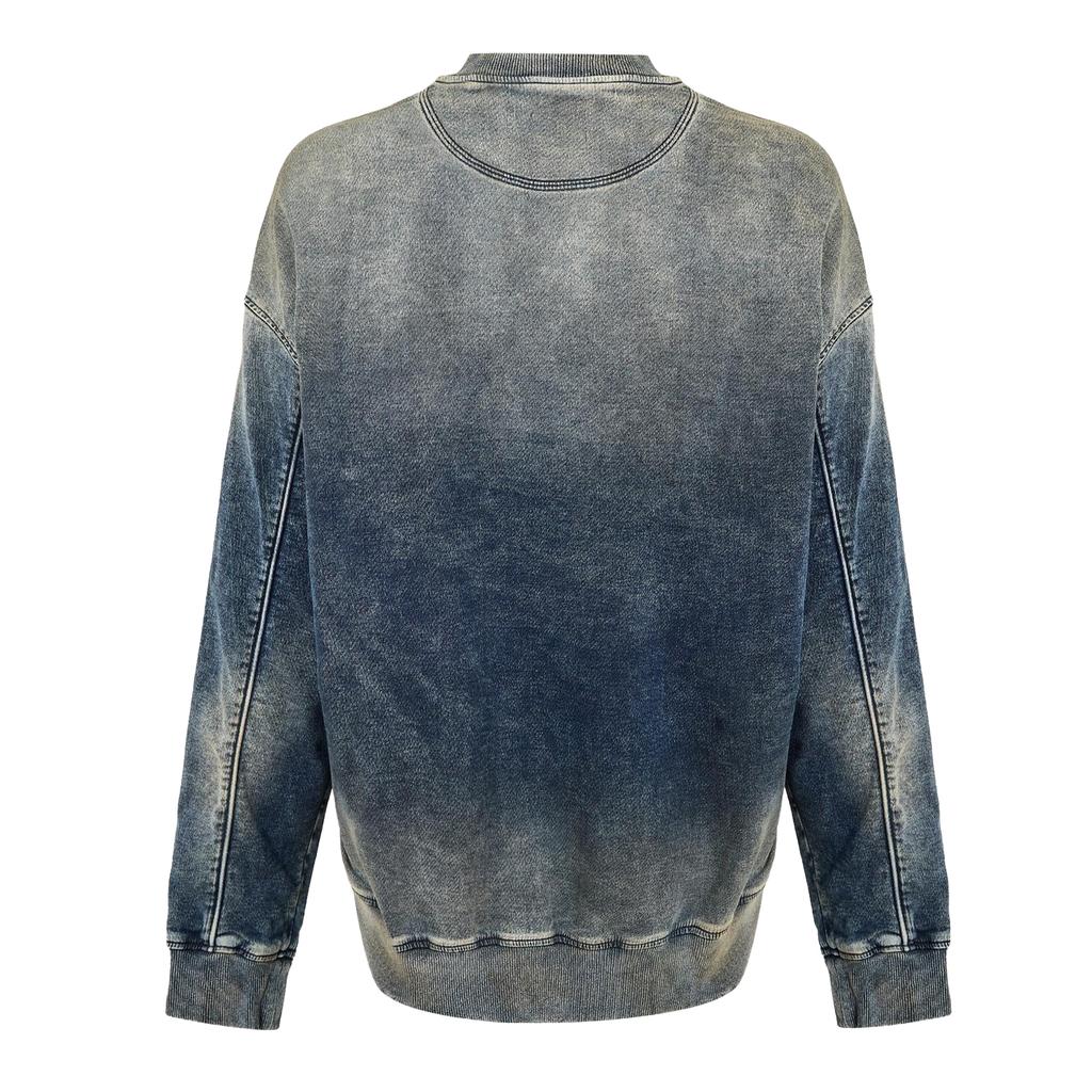 Diesel Mens Krib Ne Distressed Sweatshirt