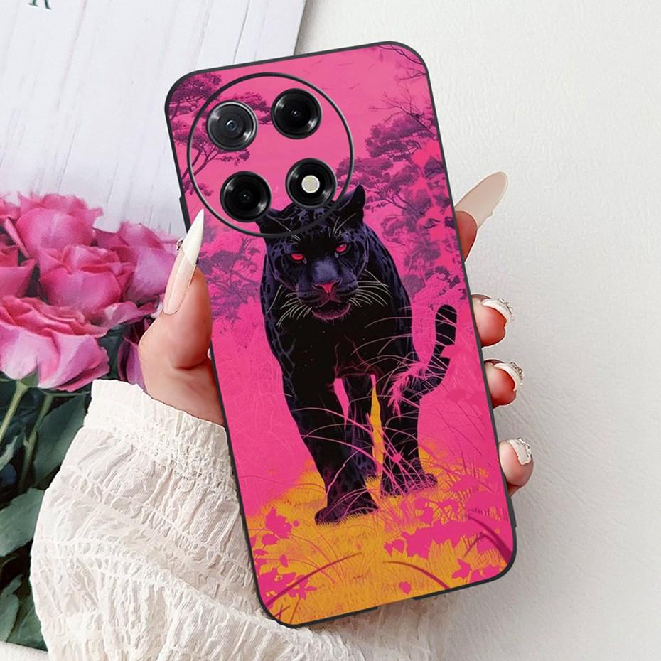 New Design Phone Case For Tecno Camon 30S Pro Camon30S CLA5 CLA6 Black Silicon Soft TPU Back Cover For Camon 30S 30SPro 4G