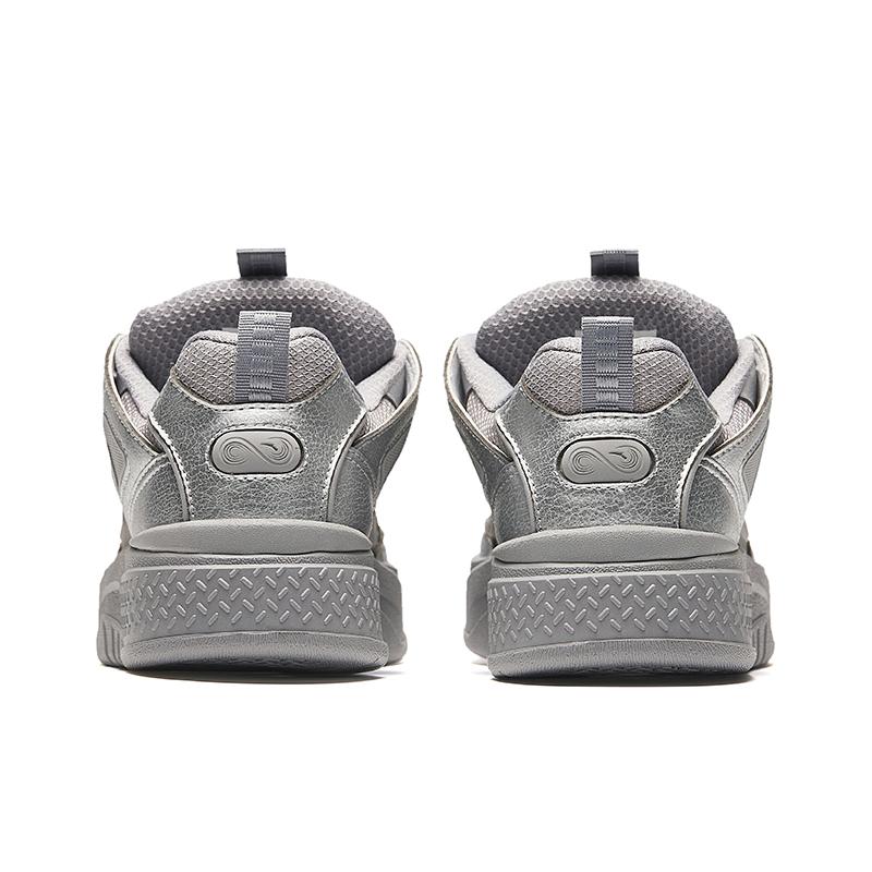 Anta Aoyou Pro Trendy Versatile Durable Low-Top Skate Shoes Women skate shoes Pigeon-Gray 922438015-4