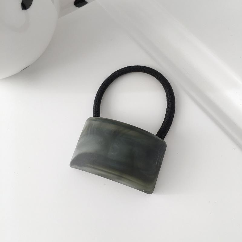 New Korean Fashion all-matchFine Acetate Stripeshair Large Intestine Hair Ring for Women Girl Hair Accessories Headwear