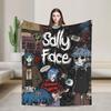 Sally Face Deken Zacht Straat Trend Pluche Plaid Deken Voor Jongen Meisje Slaapkamer Flanellen Sprei Bedhoes
