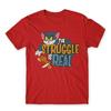2026 Sommar Tecknad Form Tom och Jerry Bild 100% Bomull Tryckt Överdimensionerad Vardaglig T-shirt Vuxen Barn FörälderBarn Topp Hemkläder