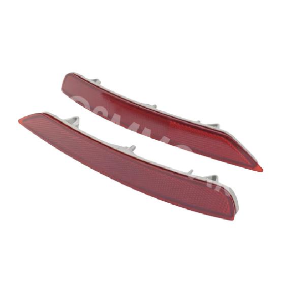 2Pcs Car Rear Bumper Reflector Trim 84281SC010 Fit For 2009-2018 Subaru Forester