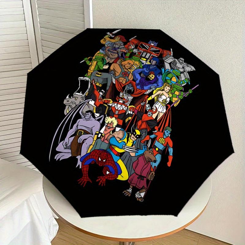 1pc Cartoon Characters Themed Umbrella for Men & Women, Valentine s Day Christmas Decorative Umbrell027