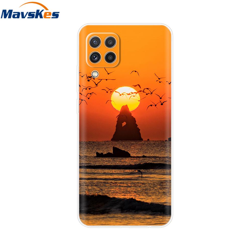 Für Samsung Galaxy A12 Hülle Weiche Silikonhülle Modisch Bemalte Weiche Handy-Fundas Für Samsung Galaxy A12 Hülle A 12 Hülle Stoßfänger