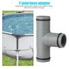 Pool Hose Connector 32mm T Shaped Swimming Pool Easy Installation Filter Pump Pipe Joint  Accessories Universal Pool Connector