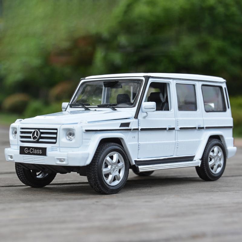 Welly 1/24 Mercedes-Benz G-Class SUV Alloy Car Model Diecast Metal Toy Off-Road Vehicle Car Model Simulation Collection Kid Gift