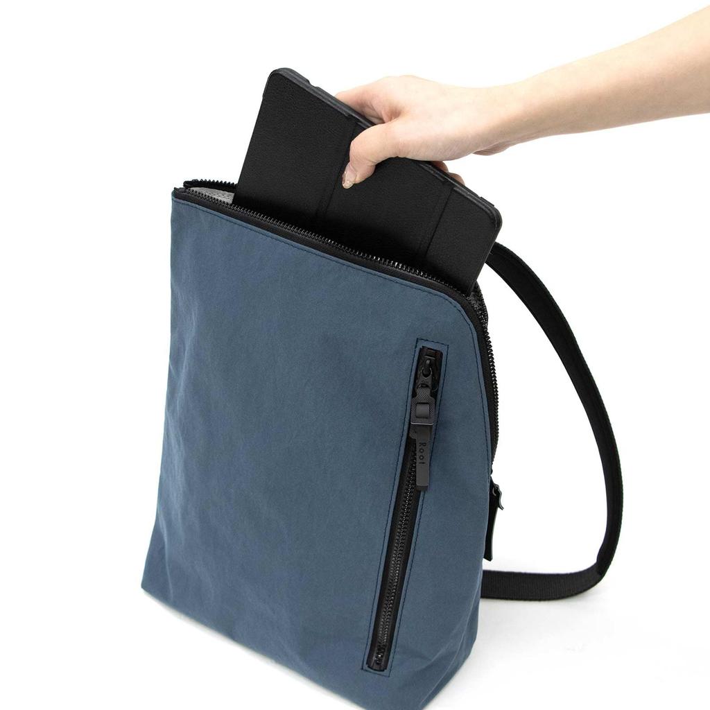 Root Wakpack Petit Type 2 Backpack, Unisex, Slim, Lightweight, Water-Repellent, A4 File and Tablet Storage (Olive)