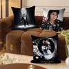 M-Michael Jackson Office Cushion Pillowcase Car Cushion Cover45X45CM Lumbar Pillowcase Sofa Pillowcover