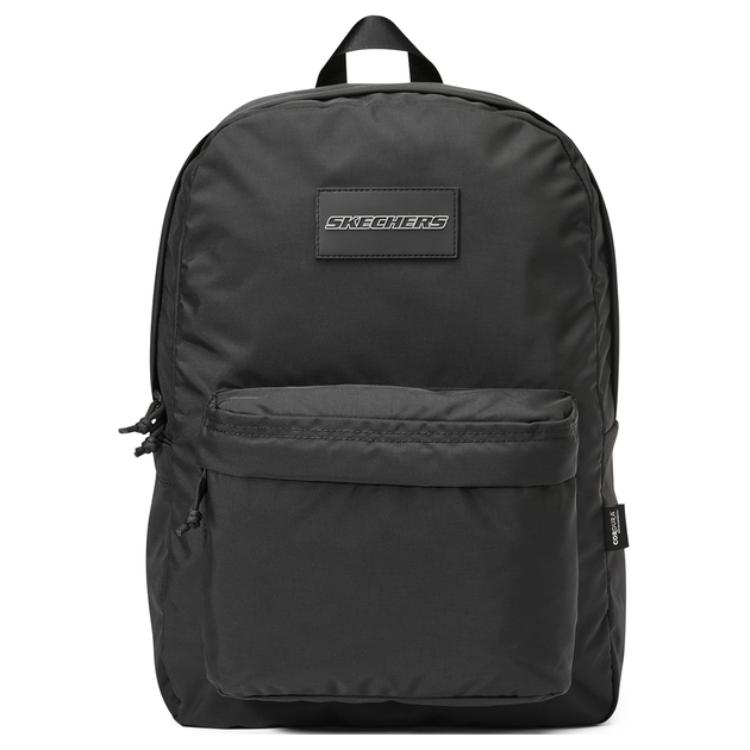 

Skechers 28L Simple Comfortable Large Capacity Fabric Backpack Unisex Backpack Black L322U130-0018 Black