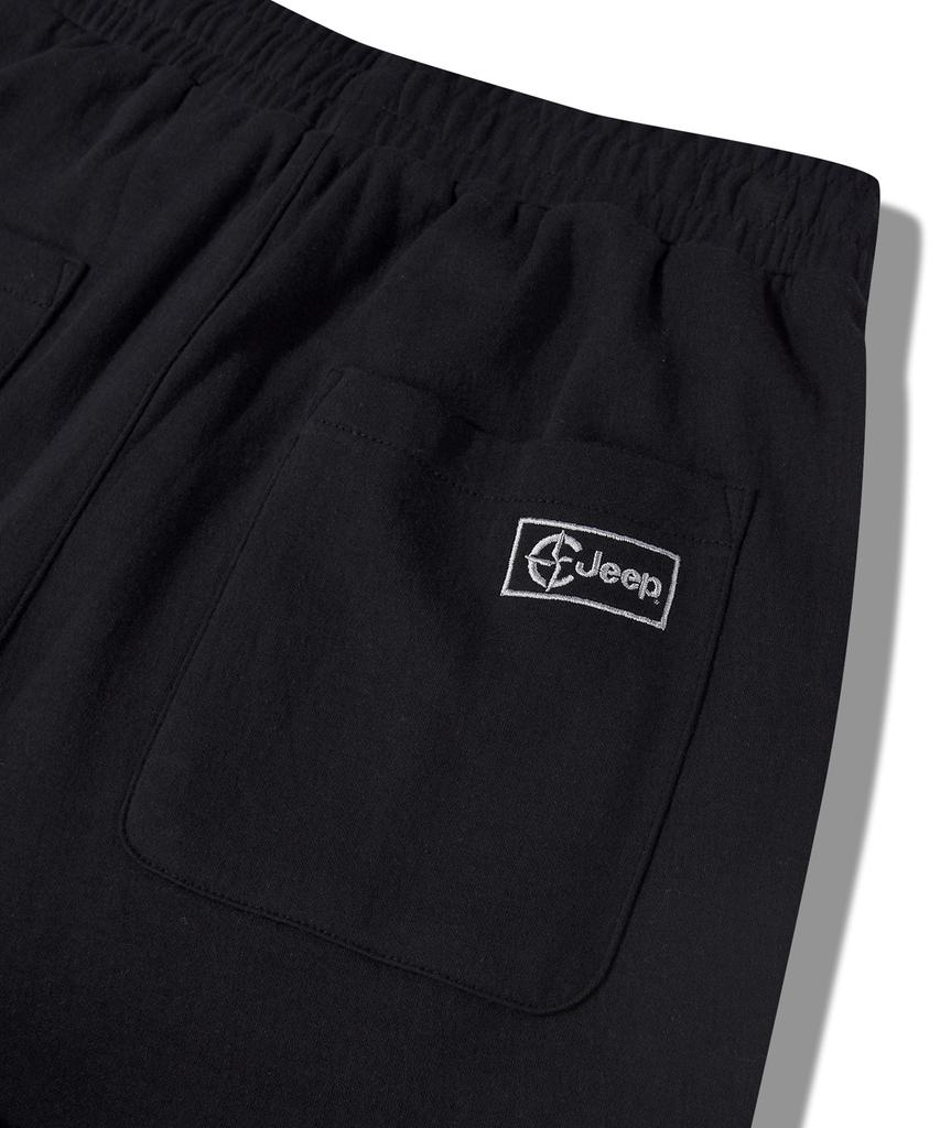 JEEP Basic Wide Double Sweatpants (Jq5Tsu901Bk)