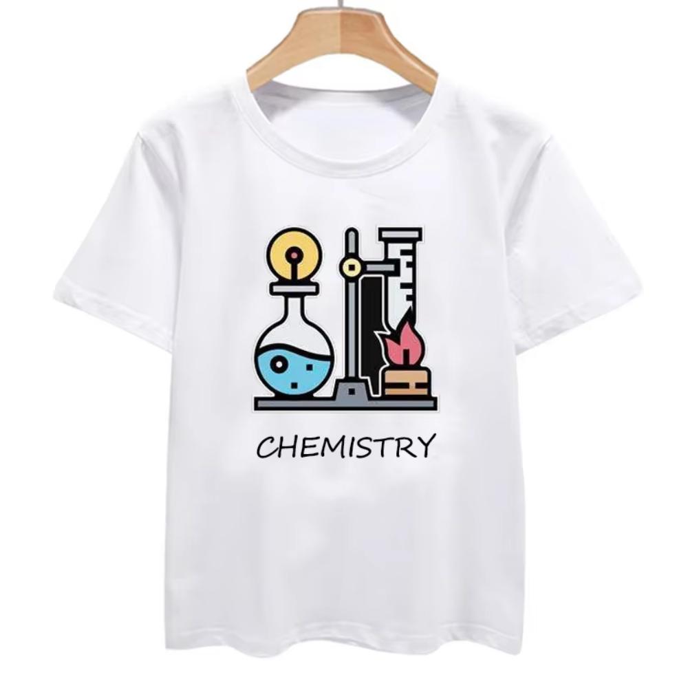 Chemistry Student Science TShirt Graphic T Shirts Women Unisex Tshirt Plussize Unisex Top Tee Daily Street Fashion Outfits
