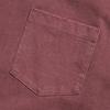 Solti Pigment Long Sleeve Poket T-Shirts (Deep Red)