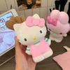 Sanrio Hello Kitty My Melody Pen Holder Cartoon Stationery Makeup Brush Organizer Desktop Decoration Christmas Ornament Gifts