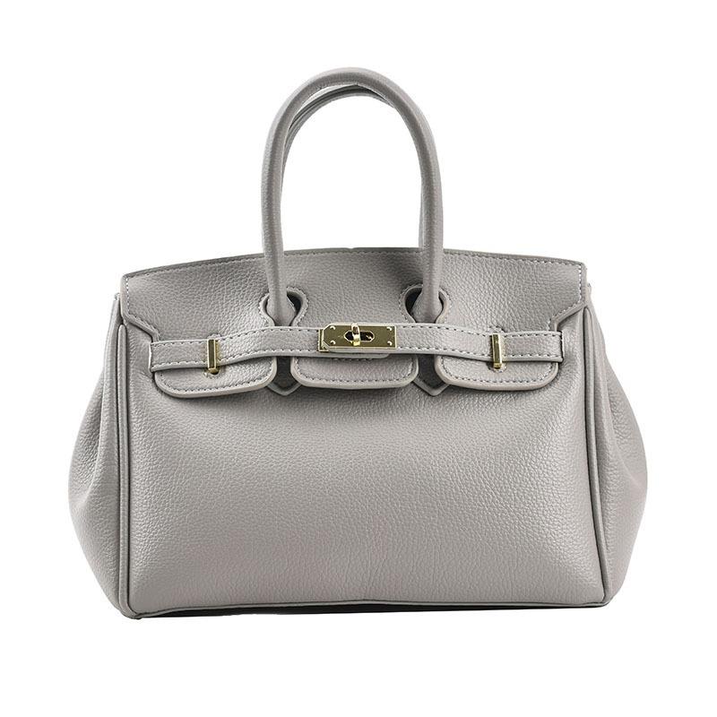 Damen Tasche High-End Mode Design Tragetasche Herbst und Winter Neu Große Kapazität Platin Handtasche