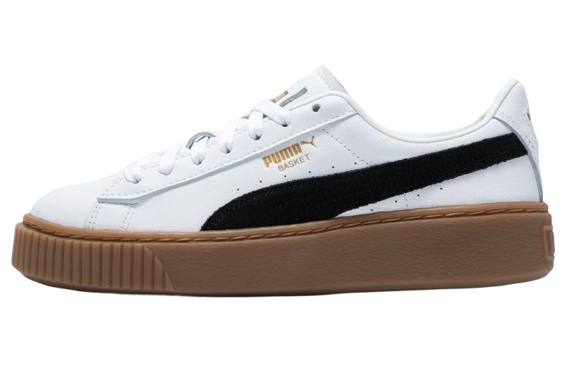 PUMA Basket Platform L White Women s 394369-01 39