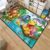 Cartoon Winnie Pooh Tigger Too Pattern Living Room Bedroom Carpet Bedside Bathroom Floor Mat Kid's Room Play Mats Non-slip Mat
