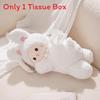 Creative Lamb Plush Tissue Box With Cute Cartoon Design For Home Decor And Storage