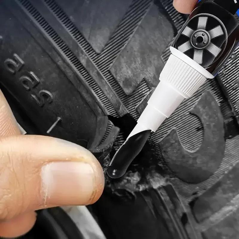 Car Tire Repair Adhesive Strong Glues Heat Resistant Waterproof Auto Instant Liquid Tyre Glue Vehicle Accessories