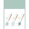 Food Grade Silicone Kitchenware 12 Piece Set High Temperature Resistant Wooden Handle Set With Storage Tube Kitchen Tools