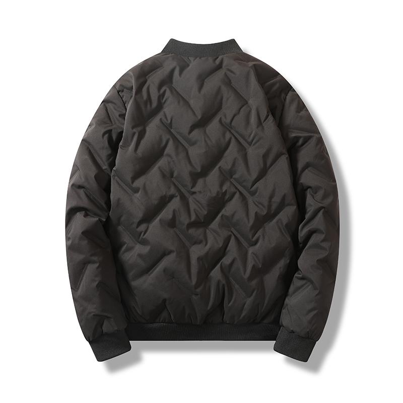 Light and Warm Down Jacket for Men, Winter Stand Up Collar, Winter Clothes with Thick Velvet Jacket, Cold Proof Jacket for Men