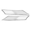 Exterior A Pillar Front Side Window Panel Cover Trim Garnish Parts Accessories For Toyota SIENTA 10 Series   Chrome