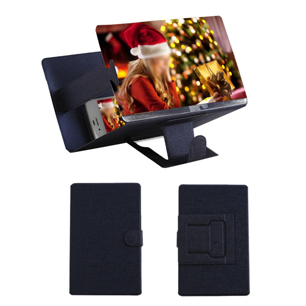 8'' Faltbarer Handy-Bildschirmvergrößerer 3D HD Bildschirmverstärker Ständer Halterung