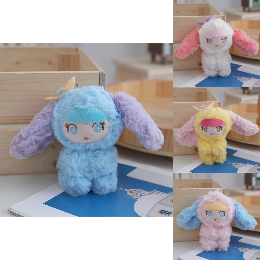 Soft Plush Rabbit Keychain Doll Adorable Toy For Girls Cute Accessory For Bags And More