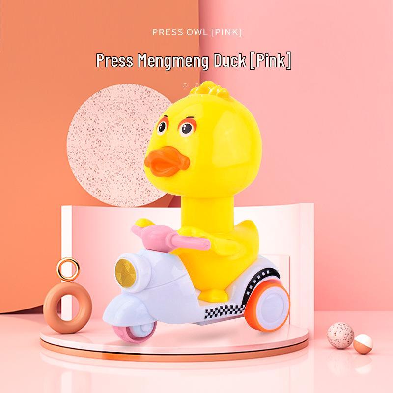 Children's Inertia-Powered Excavator Toy - Educational Pull-Back Car Gift